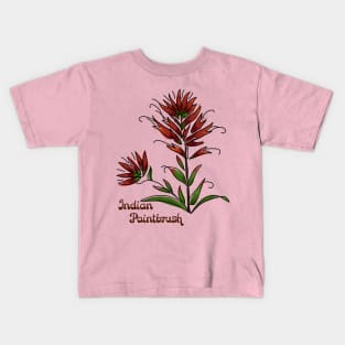 Indian Paintbrush Kids T-Shirt